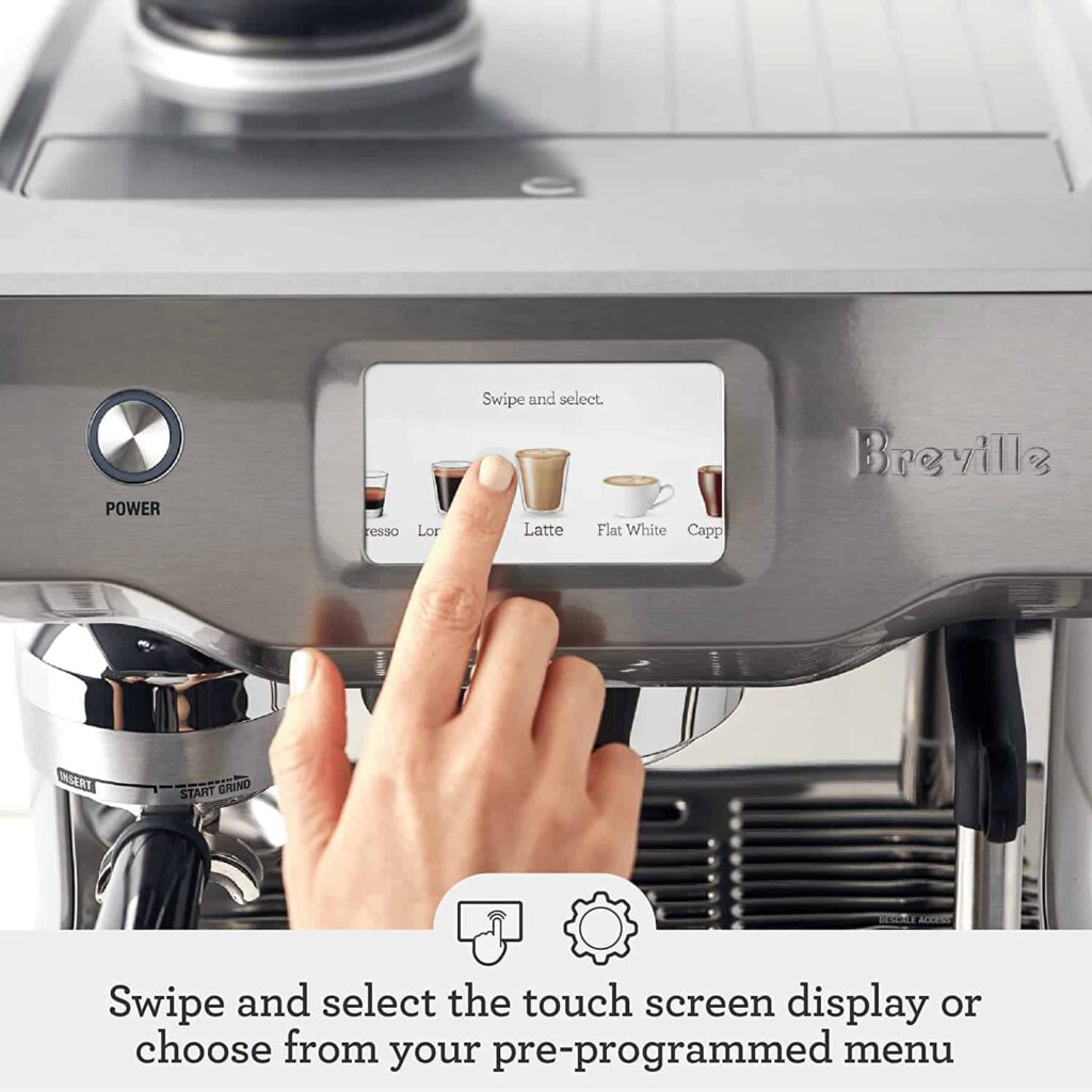 Features of Breville Oracle Touch BES990BSS 3